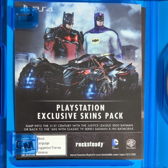 Batman: Arkham Knight for PS4 - Blue Case by Rocksteady - Picture 4 of 4